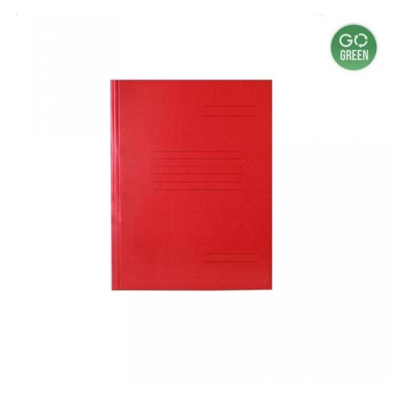 Cardboard binder with print red A4