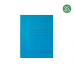 Cardboard binder with print blue A4