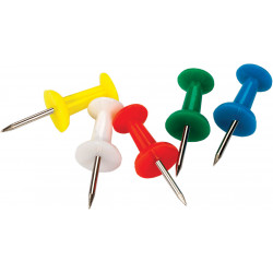 Cork board pins colored CENTRUM 100pcs.