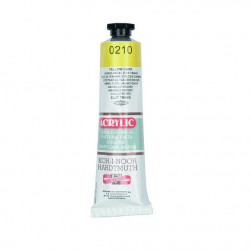 Acrylic paint dark yellow 40ml KOH-I-NOOR