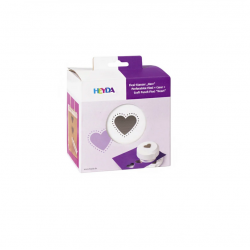 Decorative punch heart, 4 cm HEYDA