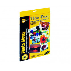 Photo paper A4 130g. 20 sheets glossy