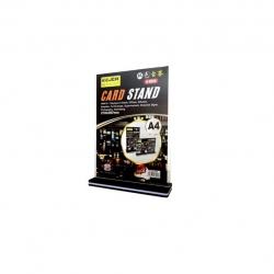 Stand T-shaped K-6029V A4 transparent