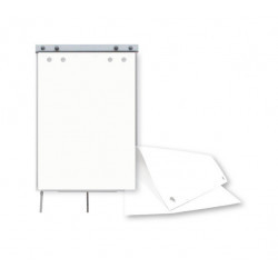 Flipchart paper pad 20 sheets, white