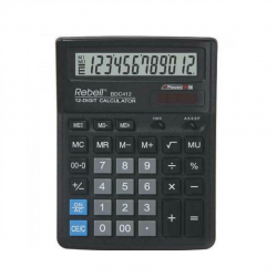 REBELL BDC412 desktop calculator