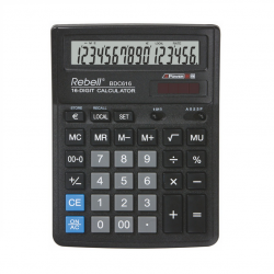Desktop calculator REBELL BDC616