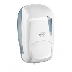 Holder - dispenser for liquid soap 1.2 liters GRITE white