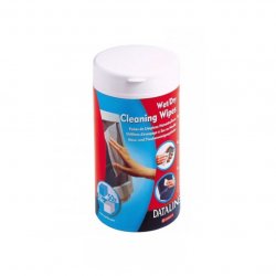 Wipes for screen cleaning DATALINE, 50 wet / 50 dry