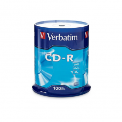 Disc VERBATIM CD-R 700MB 52x on a spit, 100pcs.