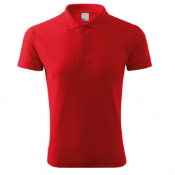 Polo shirt for men, red