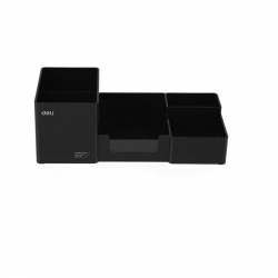 Desk organizer K-923 6 sections 152x190x142mm, black