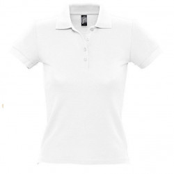 Polo shirt for women, white
