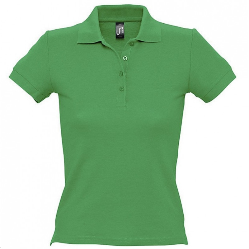 Polo shirt for women, green