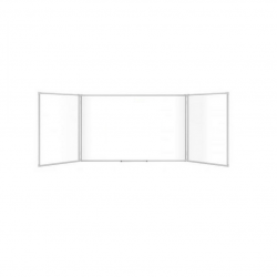 Three-part magnetic white board 100x170 / 340 TRBM1710A
