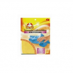 Universal microfiber cloth, yellow