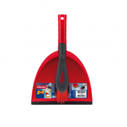 Cleaning shovel with a broom, VILEDA