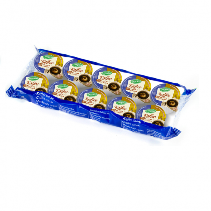 Cream of coffee in portions 10pcs. after 10g