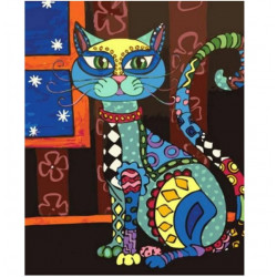 Set for painting by numbers CAT, 30x40cm Centrum