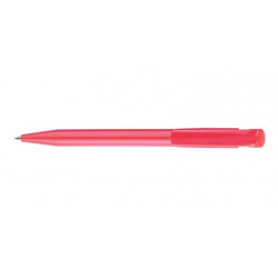Fluorescent ballpoint pen TOTAL FLUO plastic pink