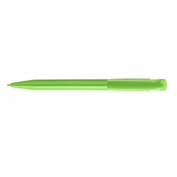Ballpoint pen, green color, fluorescent TOTAL FLUO, plastic