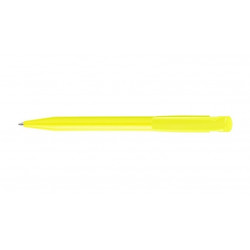 Fluorescent ballpoint pen TOTAL FLUO plastic yellow