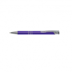 Ballpoint pen KALIPSO lilac with silver color details
