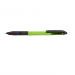 Ballpoint pen TRIME green with black details, COOL