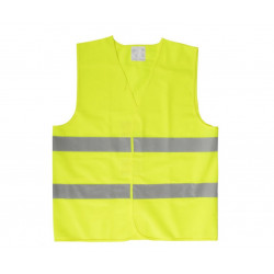 Reflective safety vest VISIBO, yellow, size M, COOL