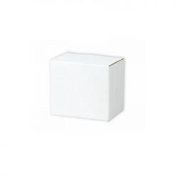 Box for cup cardboard white P/702