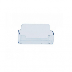Business card holder single K-501 transparent