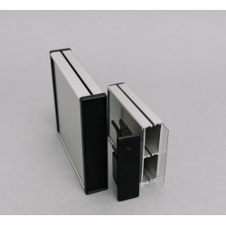 The reference table is double-sided 125x125 mm. workpiece