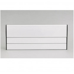 Reference table with 2 surnames 124x300 mm. workpiece