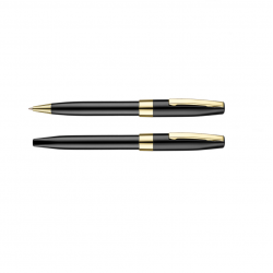 Pen set ARIZONA, black color pen and ballpoint pen