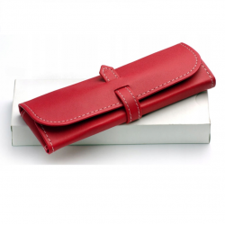 Pen set MONTANA rollerball and ballpoint pen, red
