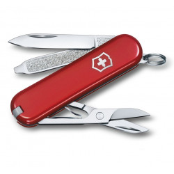 Knife multifunctional VICTORINOX CLASSIC SD, red color