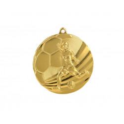 Medalis futbolas 50mm MMC5055 aukso spalvos