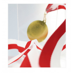 Ribbon for medal 11mm white-red