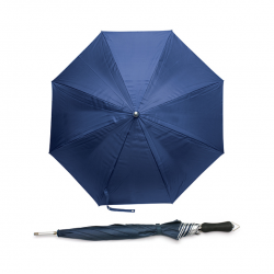 Umbrella automatic DUO, blue / silver color