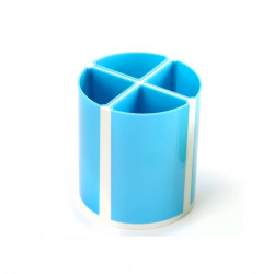 Pencil case K-922 4 compartments, blue color.