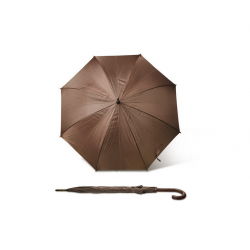 Umbrella automatic STICK brown color