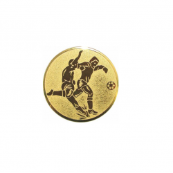 Middle for medal 25mm football A2 gold color