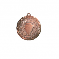 Medalis bendras 32mm MMC1032 bronzos spalvos