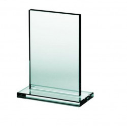 Glass trophy 80032 dimensions 175x125x10mm