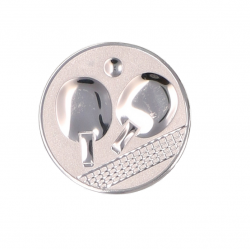 Insert for medal 25mm tennis A46 silver color