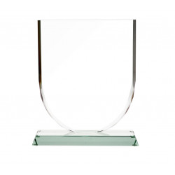 Stiklinis trofėjus G001 aukštis 19cm