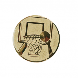 The middle of the medal is 25mm basketball A8 gold color.