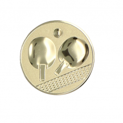 Insert for medal 25mm tennis A46 gold color