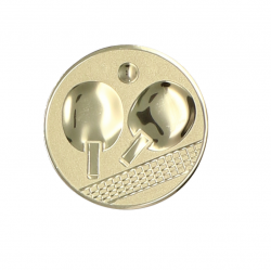 The middle of the medal is 25mm tennis A46 gold color.
