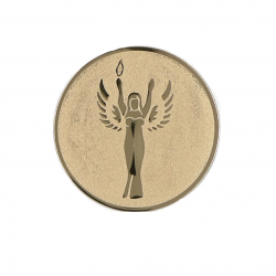 Insert for medal 25mm victoria D1-A41 gold color