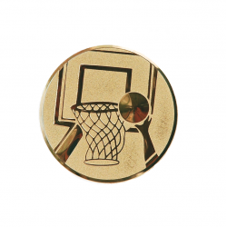 Medal 50mm basketball A2 gold color